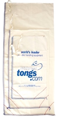 Tongs.com Snake bags tie and have safe corners for extra security.