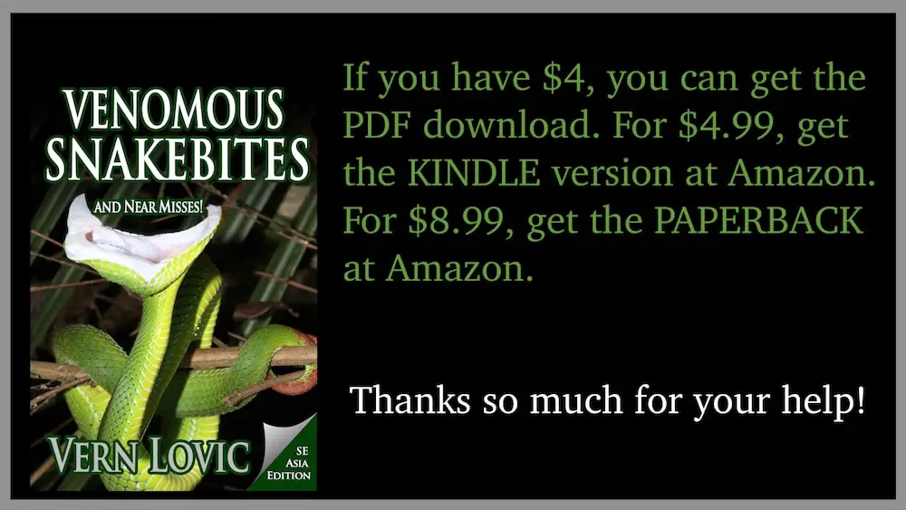 Venomous Snakebites and Near Misses eBook in PDF format.