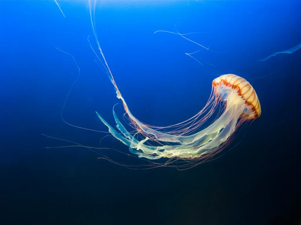 Jellyfish Underwater Box Jellyfish Of Asia